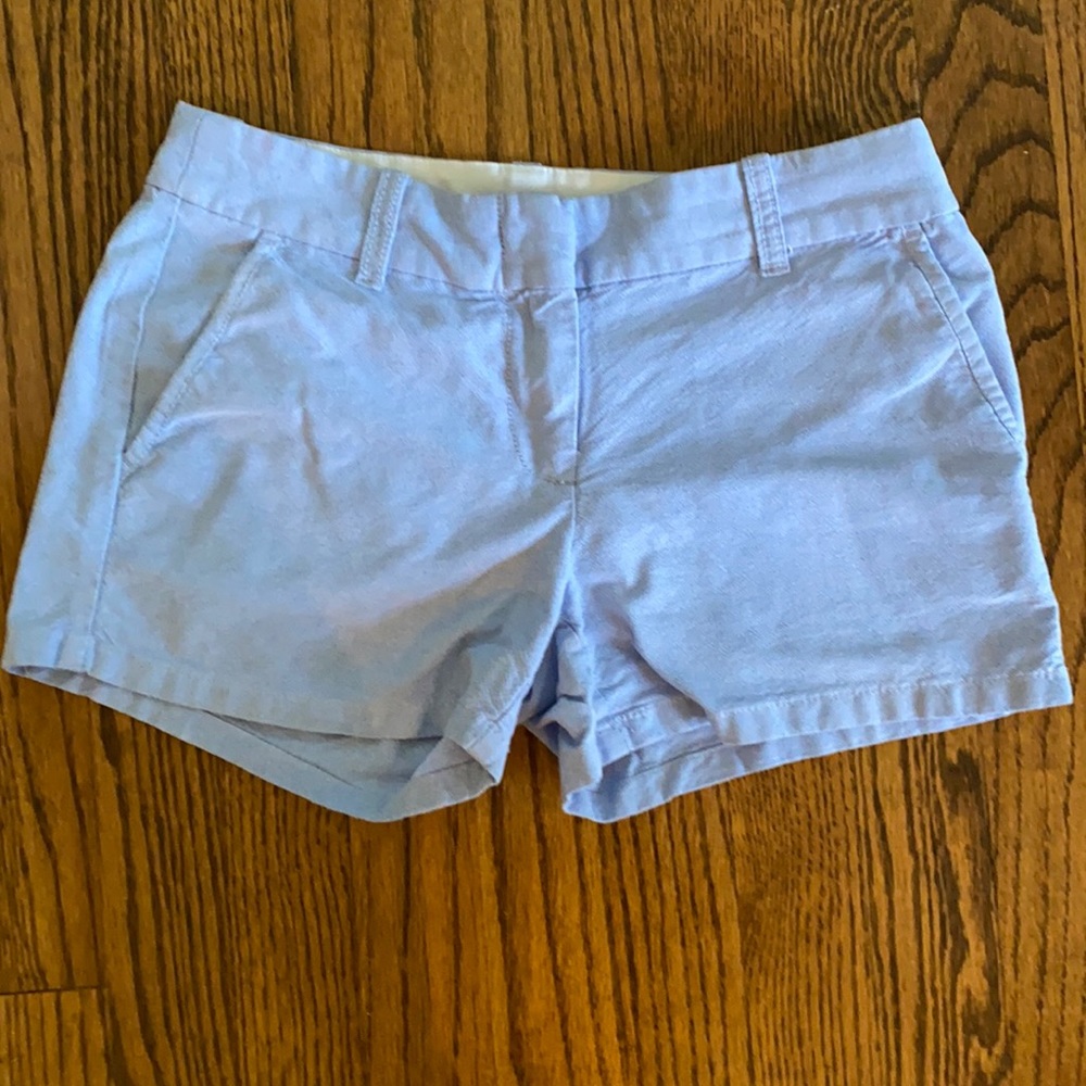 J. Crew chambray chino shorts